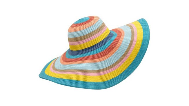 大沿沙灘帽，大沿草帽