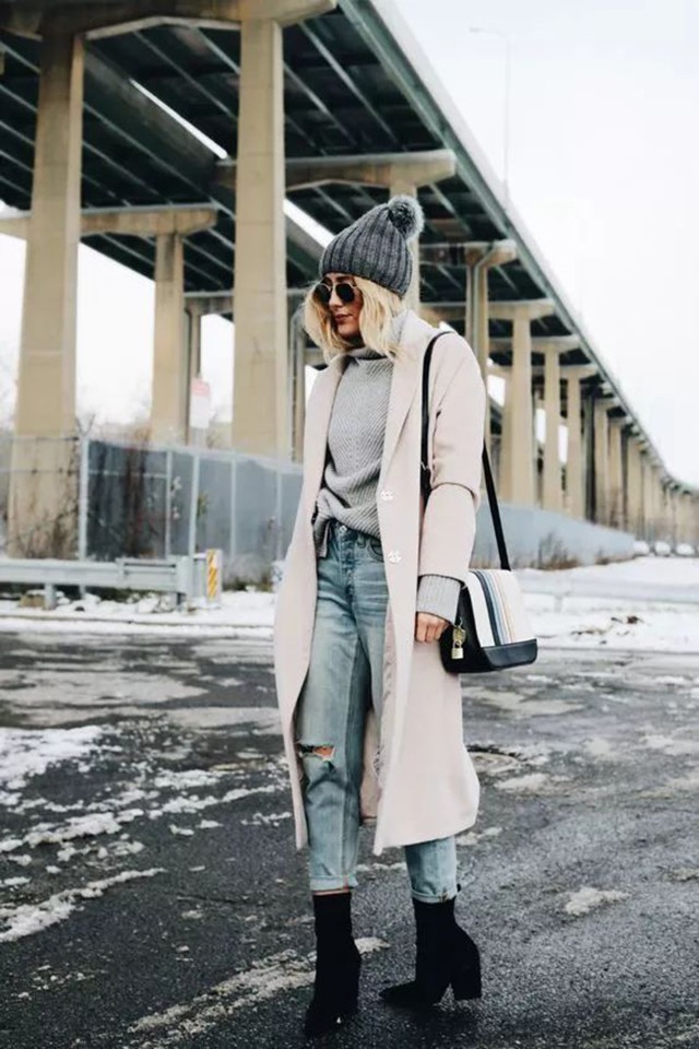 秋冬保暖又時(shí)髦，一頂針織帽就足夠！