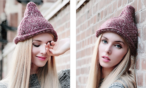 時尚帽子修飾你的臉型，張揚(yáng)你的魅力